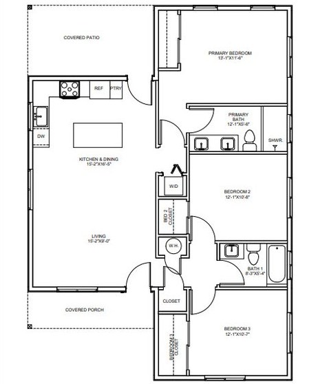 Magnolia (D) floor plan